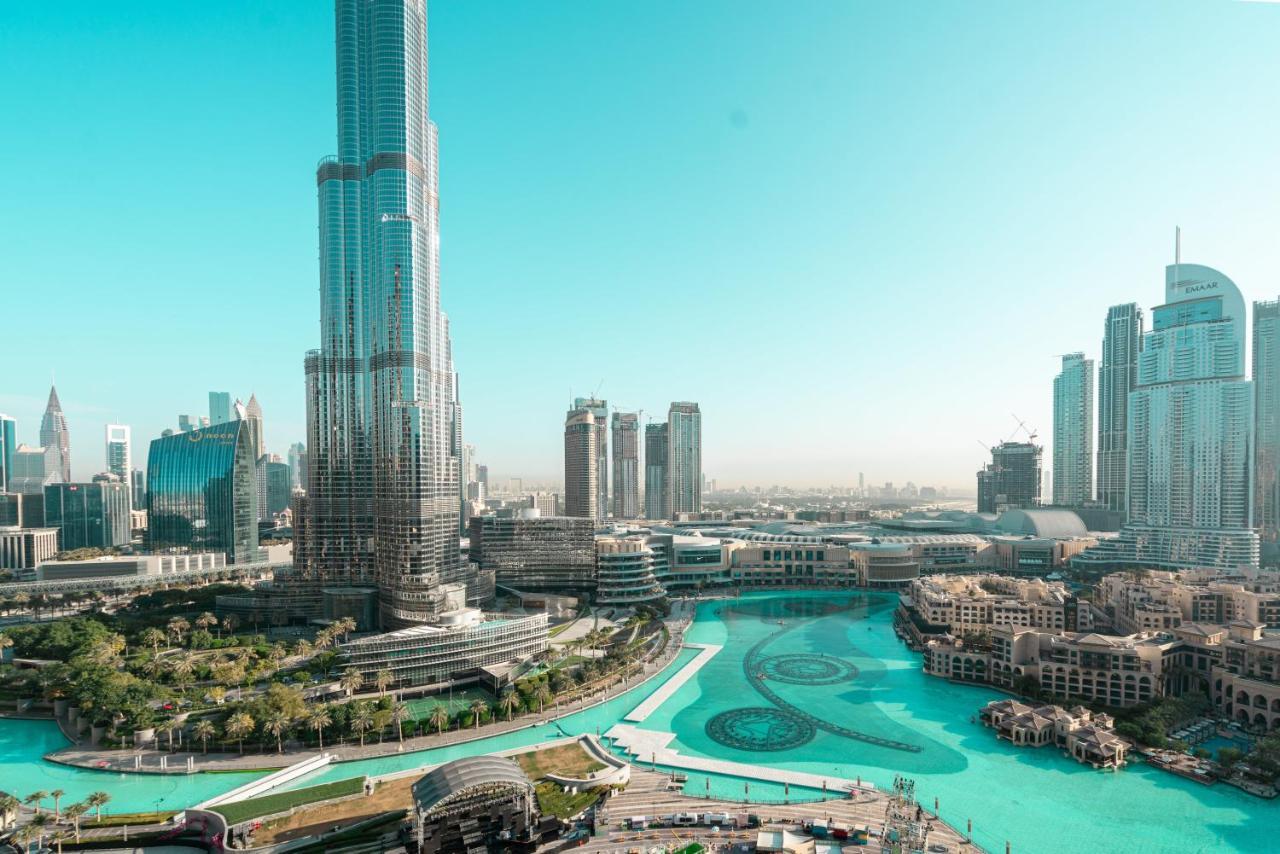 Elite Royal Apartment - Full Burj Khalifa & Fountain View - Ambassador Dubái Exterior foto