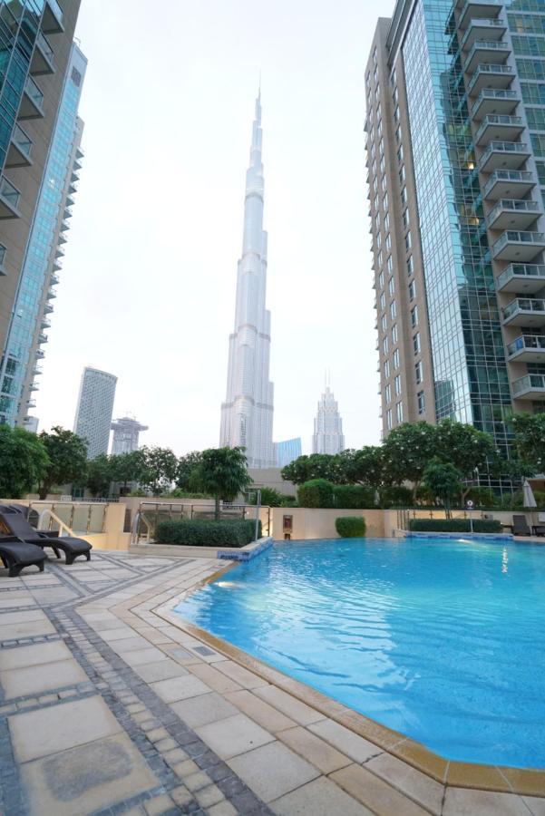 Elite Royal Apartment - Full Burj Khalifa & Fountain View - Ambassador Dubái Exterior foto