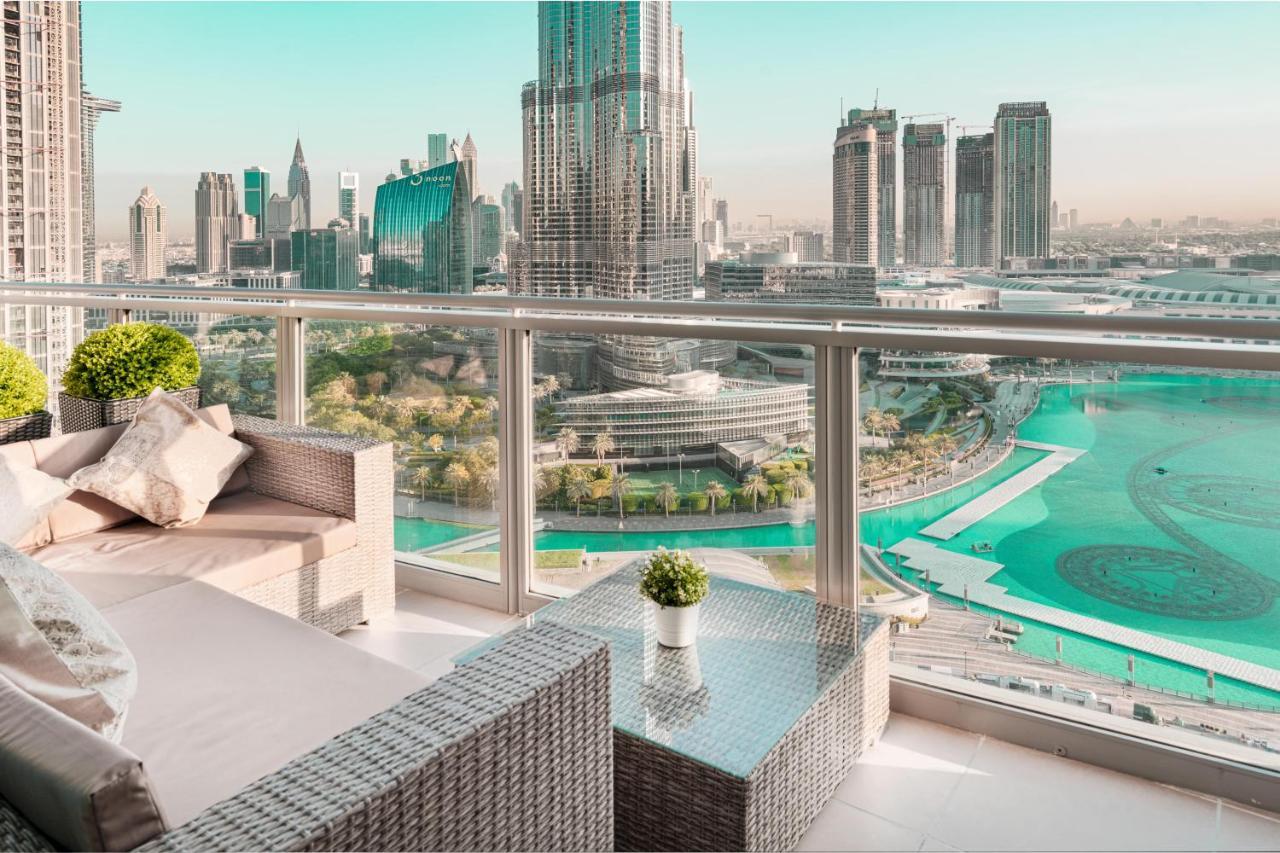 Elite Royal Apartment - Full Burj Khalifa & Fountain View - Ambassador Dubái Exterior foto