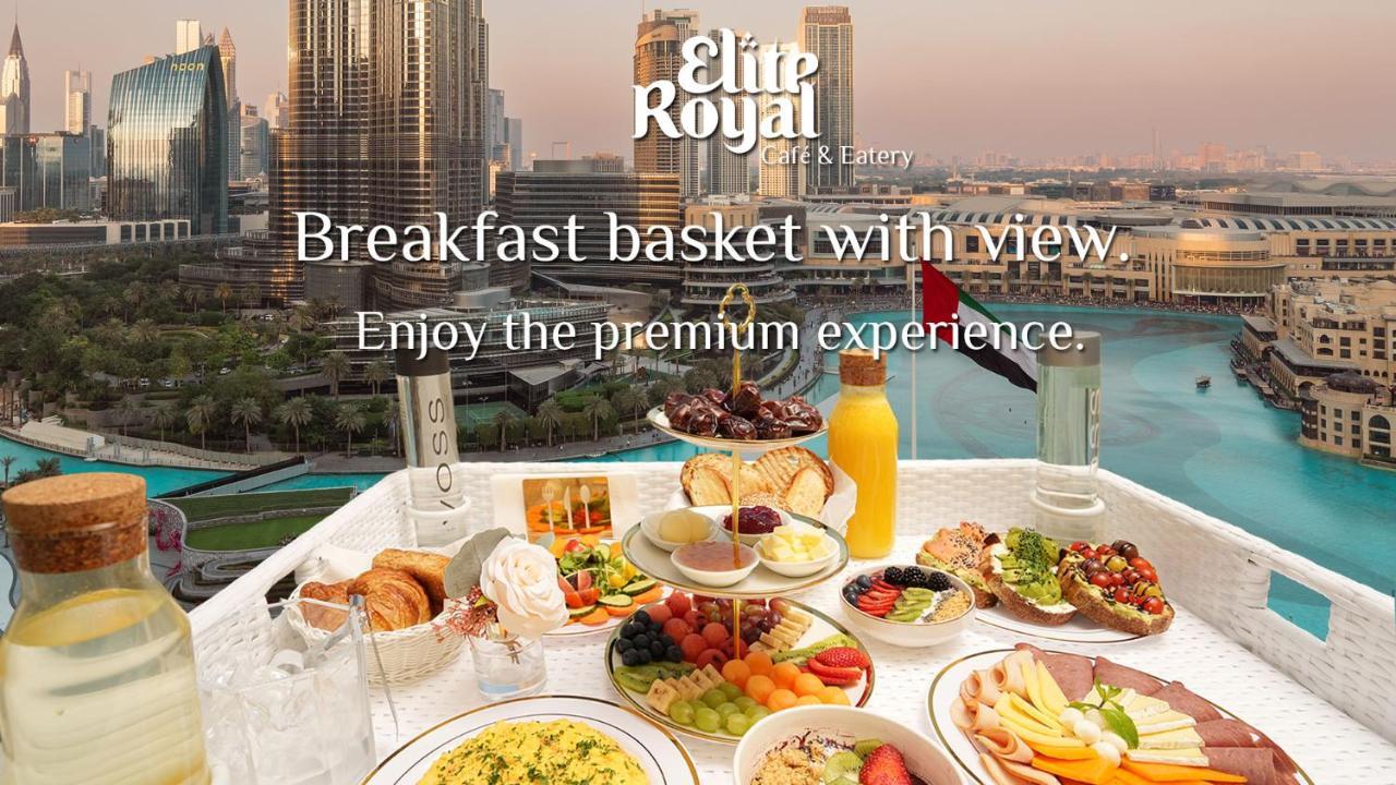 Elite Royal Apartment - Full Burj Khalifa & Fountain View - Ambassador Dubái Exterior foto